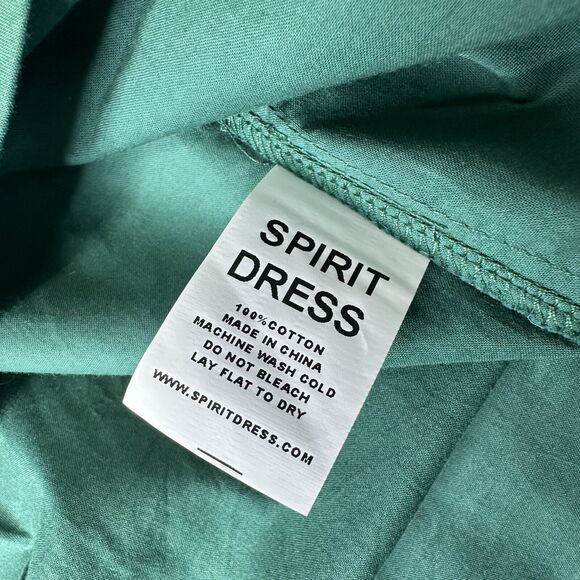 Spirit Dress Women’s Size L MSU Spartan Embroidery Boho Floral Tunic Top Blouse - Picture 9 of 9